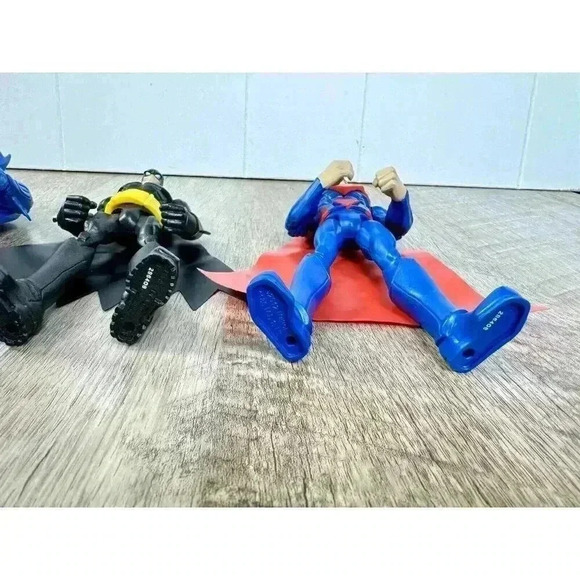 Batman Superman Action Figure Lot DC Comics 2011 2012 Mattel Ninja Power Attack - Picture 7 of 10